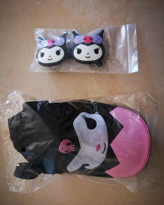 Nuovo cappellino e occhiali Kuromi HelloKitty