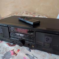 Piastra doppia registratore TEAC W760R Dolby B-C