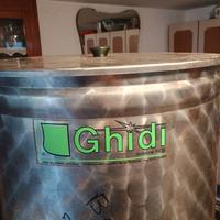 BIDONE ACCIAIO PER ALIMENTI