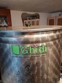 BIDONE ACCIAIO PER ALIMENTI