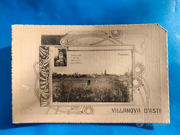 cartolina di Villanova D'Asti 