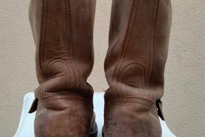 Harley Davidson stivale moto tg39-40 in pelle