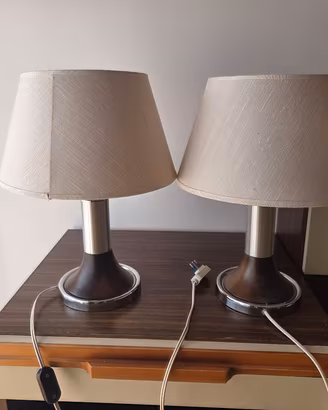 Lampade abat jour Vintage