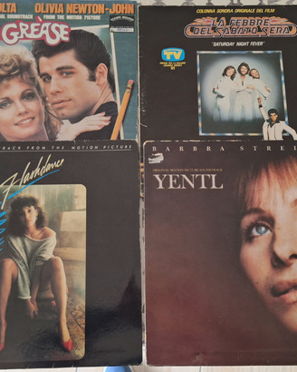 18)lp 33 giri colonne sonore films