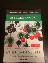 Libro chimica genetale esercizi svolti