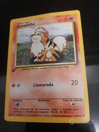 Carta Pokémon Growlithe 28/102 set base