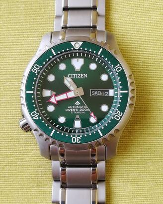 Orologio Citizen promaster diver's automatic titan