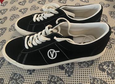 scarpe Vans Style Sid Black White