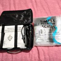 Proiettore digitale + schermo