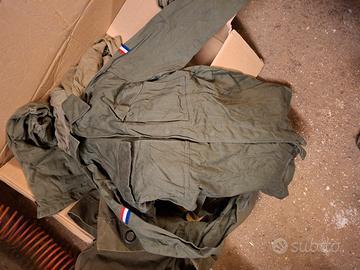  lotto abbigliamento militare 