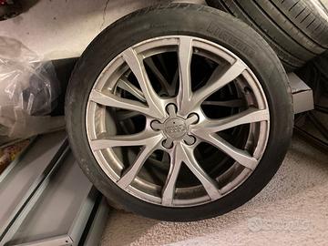 kit 5 cerchi in lega Audi R18