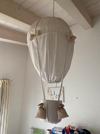 Lampadario a mongolfiera