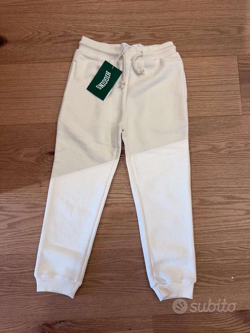 Pantaloni tuta Higgins panna 5/6 anni nuovi bimbo