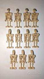 LEGO Minifigure "Lotto di 11 Droidi da Battaglia"
