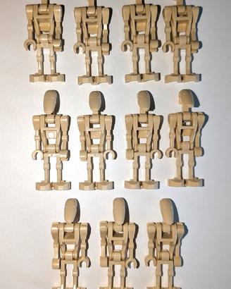 LEGO Minifigure "Lotto di 11 Droidi da Battaglia"