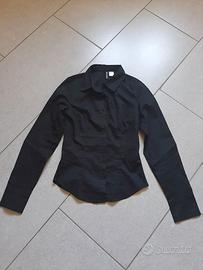 Camicia nera H&M Divided XXS