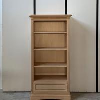 Mobile libreria studio soggiorno il legno grezzo