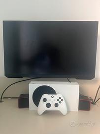 set com xbox controller monitor e casse audio