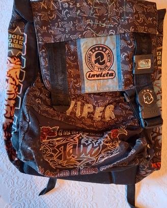 Zaino Invicta anni 90 scarabocchiato