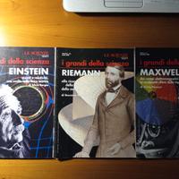I grandi della Scienza: n. 16 monografie rare
