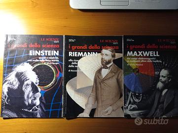 I grandi della Scienza: n. 16 monografie rare