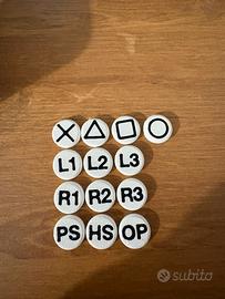 Copritasti fanatec playstation ps5 button caps 3d