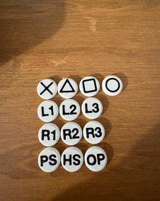 Copritasti fanatec playstation ps5 button caps 3d