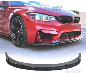 SPOILER LIP PER BMW F80 M3 NERO LUCIDO