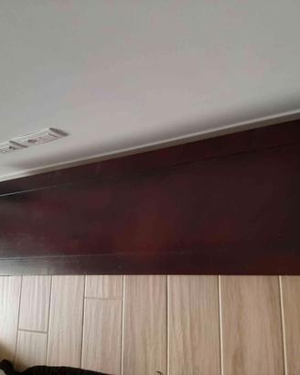 panca scendiletto in vero legno wengè 