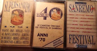 3 Cassette Festival Sanremo -