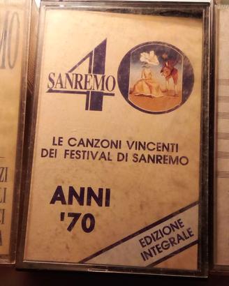 3 Cassette Festival Sanremo -