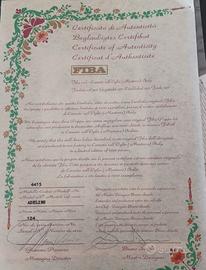 Bambola da collezione FIBA Adeline n.124