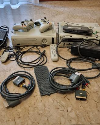 Xbox 360 Fat 60GB LT2 + 2 Controller + Ricevitore