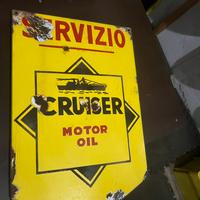 Insegna smaltata cruiser