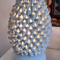 Lampada Pigna Ceramica Siciliana Caltagirone