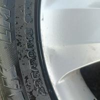 Quattro cerchi 18 con gomme estive BMW X3 