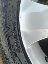 Quattro cerchi 18 con gomme estive BMW X3 