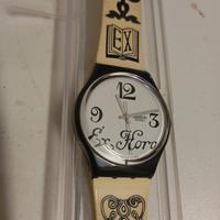 Swatch black letter AG 1994 vintage funzionante 
