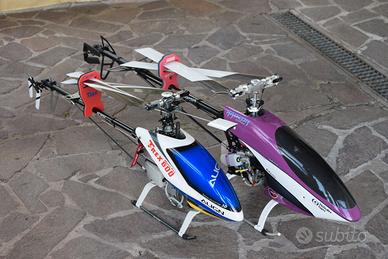 Raptor 90 e T-Rex 600 Nitro