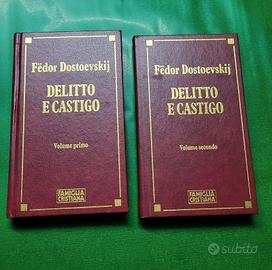2 libri vintage anni 70 Delitto e Castigo 