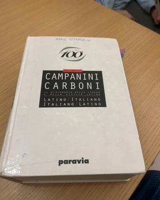 Dizionario latino italiano Campanini Carboni