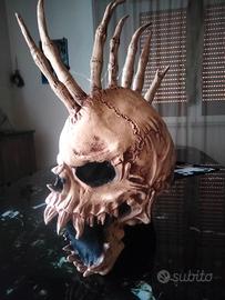 maschera halloween teschio punk