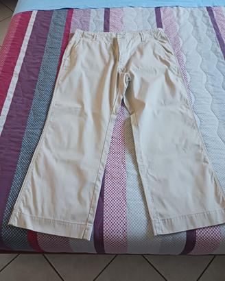 Pantaloni crema marca Calvin Klein Jeans tg 34