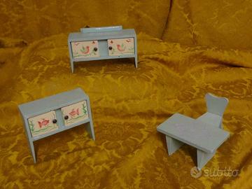 Salottino legno anni '40