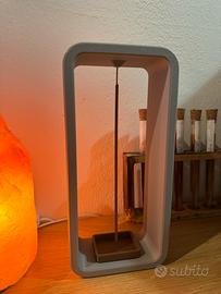 Porta incenso moderno grigio