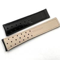 Cinturino Tag Heuer Racing Cuoio Nero 22/18mm