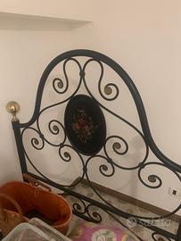 Letto in ferro battuto