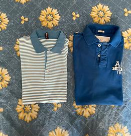 Lotto 2 polo uomo Sun68 XL e Abercrombie XXL