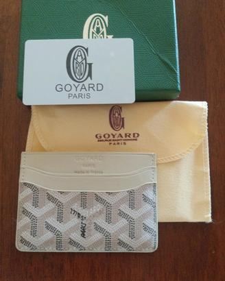 Portacarte stile Goyard-Paris