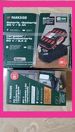 Lampada torcia ricaricabile Parkside da 20 V + kit